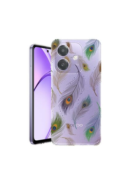 bestcase Husa pentru OPPO A40 / A40M, BestCase¬Æ Clear Silicon 2MM, Flower, A...