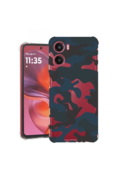bestcase ¬Æ Husa pentru Motorola Moto G05, Anti Shock 1.5MM, Camouflage, Prot...