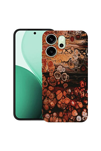 bestcase ¬Æ Husa TPU Ultra Slim Compatibil cu OPPO A5x, cu Design Wood Patter...