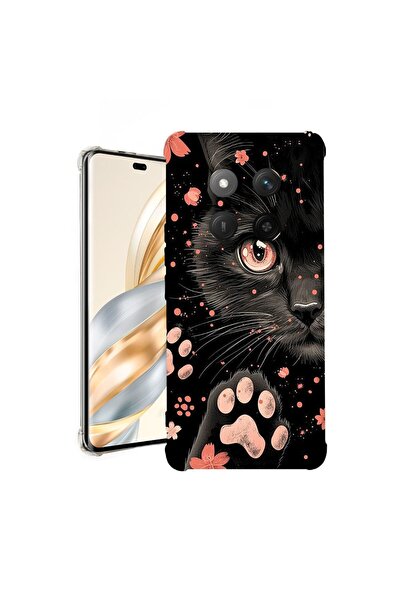 bestcase Αντικραδασμική Θήκη Συμβατή με Honor Magic7 Lite, Μαύρη Γάτα, 192635...