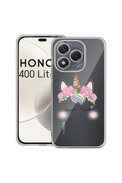 bestcase Husa pentru Honor 400 Lite 5G, BestCase¬Æ Clear Silicon 2MM, Unicorn...