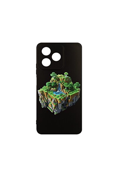 bestcase Husa pentru OPPO A40, BestCase¬Æ Slim SIlicon, Minecarft World, Prot...