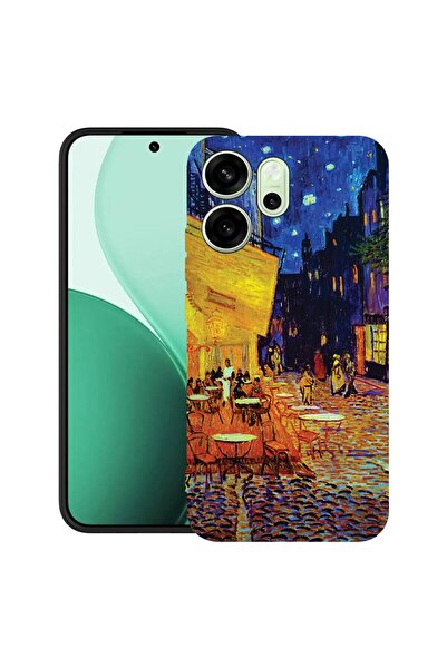 bestcase ¬Æ Husa TPU Ultra Slim Compatibil cu OPPO A5x, cu Design Van Gogh Ca...