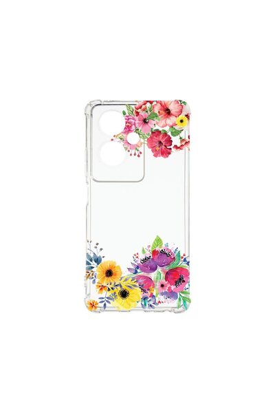 bestcase Husa BestCase¬Æ Anti Shock 1.5MM, Compatibila Cu OPPO A79 5G, Flower...