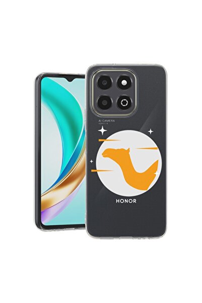 bestcase Husa pentru Honor X6b, BestCase¬Æ Clear Silicon 2MM, Camel, Antisoc,...