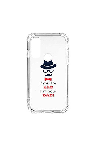 bestcase Husa Anti Shock Silicon Compatibila Cu Motorola Moto E30, Bad Dad, M...