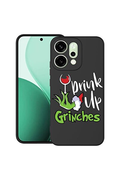 bestcase ¬Æ Husa pentru OPPO Reno14 5G cu Design Grinches - Drink Up, TPU Mat...