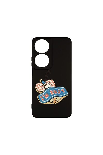 bestcase Husa BestCase¬Æ Premium Silicon, Compatibila Cu Honor X7b, I'm Busy,...