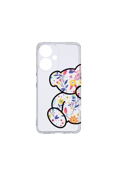 bestcase Husa BestCase¬Æ Clear Silicon, Compatibila Cu Honor X7b, Flower Tedd...