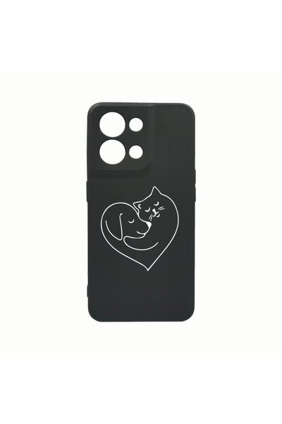 bestcase Θήκη Σιλικόνης, Συμβατή με Oppo Reno8 Pro, Σχέδιο Αγάπη Σκύλου και Γ...
