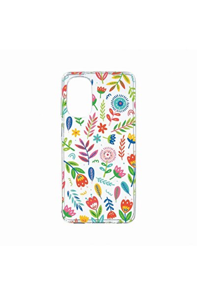 bestcase Husa Silicon, Compatibila cu Motorola Moto G62 5G, Happy Flowers, Re...