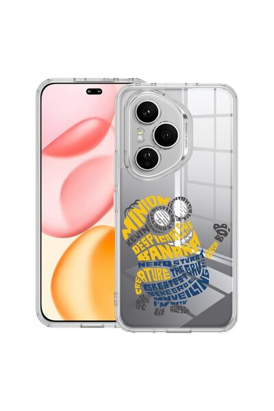 bestcase ¬Æ Husa Clear Silicon pentru Honor 400 Pro, Calligraphy Minion, 2036...