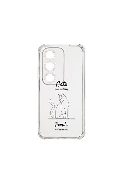 bestcase ¬Æ Husa Anti Shock Pentru Oppo A80 5G, Cats Make Me Happy, 1925007 A...