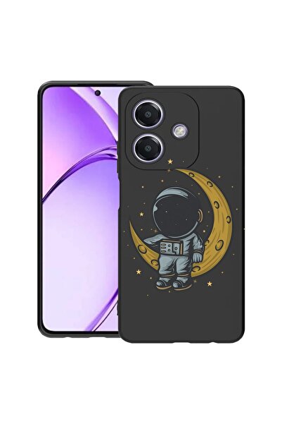 bestcase ¬Æ Husa pentru OPPO A60 5G / A40 / A40M, Astronaut on Moon, Slim Sil...
