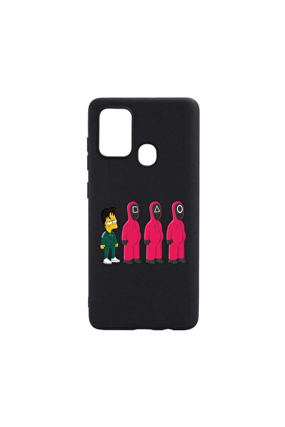 bestcase Husa Silicon Compatibila Cu Huawei P Smart 2020, Squid Game - Simpso...