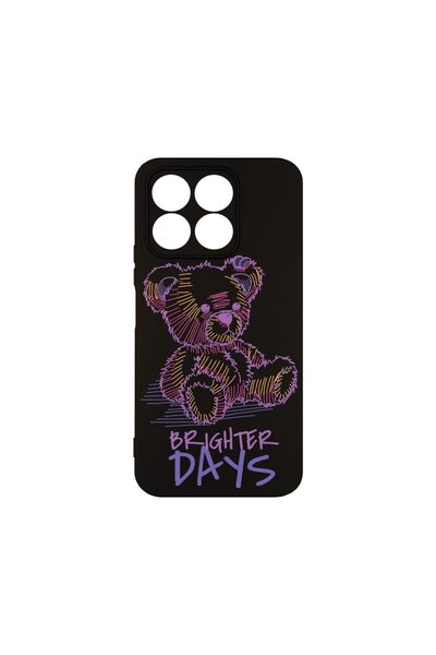 bestcase Husă pentru Honor X6b, BestCase® Slim Premium Silicon 1.2MM, Ursuleț...