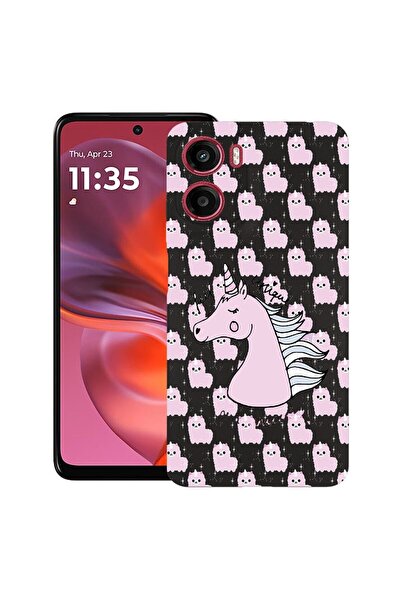 bestcase ¬Æ Husa pentru Motorola Moto G05, Unicorn - I Feel Unique, Slim Sili...