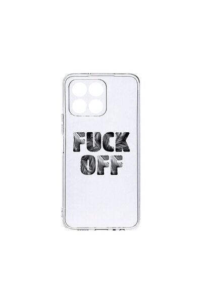 bestcase BestCase Clear Silicone Case, Compatible with Honor 70 Lite, Fu Off,...