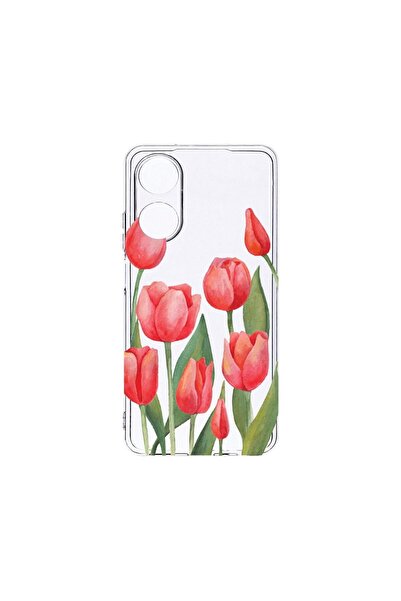 bestcase Husa BestCase¬Æ Clear Silicon 2MM, Compatibila Cu OPPO A98 5G, Red T...
