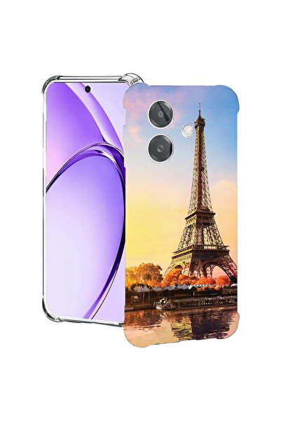 bestcase ¬Æ Husa pentru OPPO A60 5G / A40 / A40M, Anti Shock 1.5MM, Paris Eif...