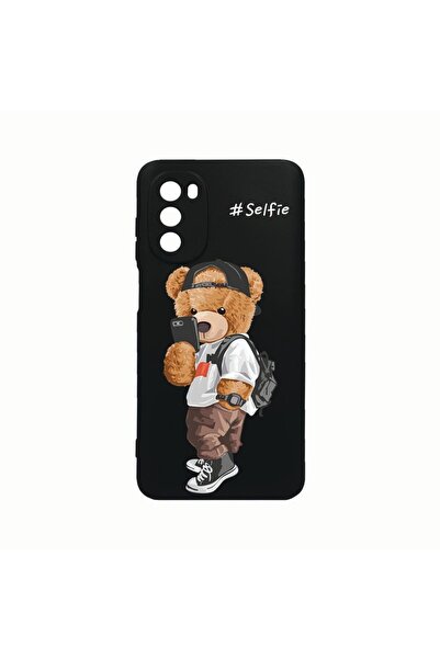 bestcase Силиконов калъф, съвместим с Motorola Moto G82 / Moto G52, дизайн  "...