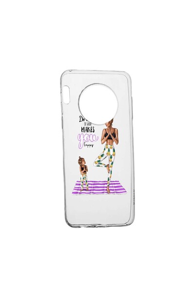 bestcase Θήκη σιλικόνης, Συμβατή με Huawei Nova Y90, Μαμά-κορίτσι, Ανθεκτική ...