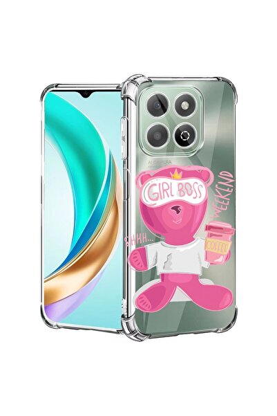 bestcase Θήκη συμβατή με Honor X8C, Αντικραδασμική 1.5MM, Αρκουδάκι - Gril Bo...