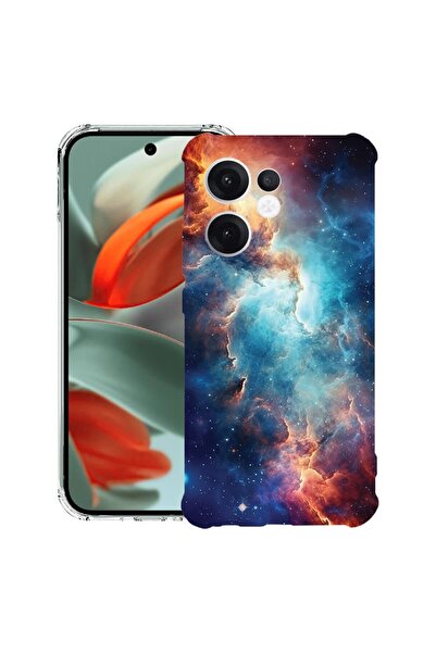 bestcase ¬Æ Husa compatibila OPPO Reno13 F 5G, Anti Shock 1.5MM, Galaxies, Pr...