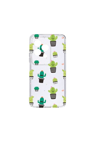 bestcase ¬Æ Husa Clear Silicon 2MM, Compatibila Cu Honor 200 Lite, Cactus, An...