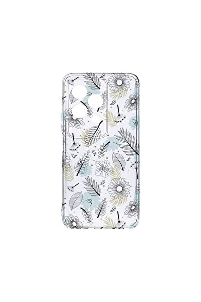 bestcase ¬Æ Clear Silicone Case 2MM, Compatible with Honor 200 Lite, Flowers,...