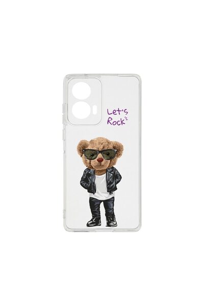 bestcase Θήκη Διαφανής Σιλικόνη 2MM, Συμβατή με Motorola Edge 50 Fusion, Let'...