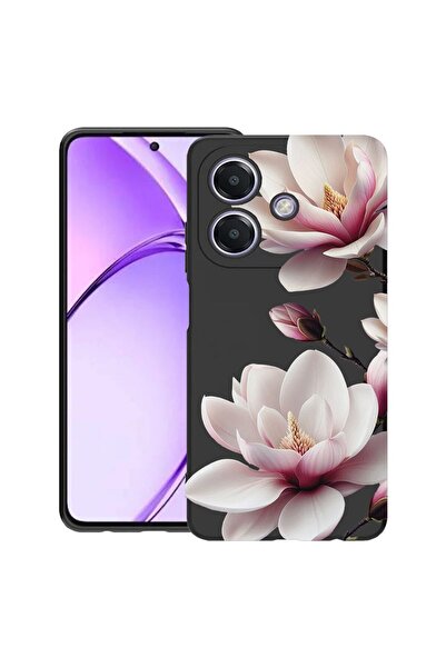 bestcase ¬Æ Husa TPU Ultra Slim Compatibila cu OPPO A40 / A40M / A60 5G, Flor...