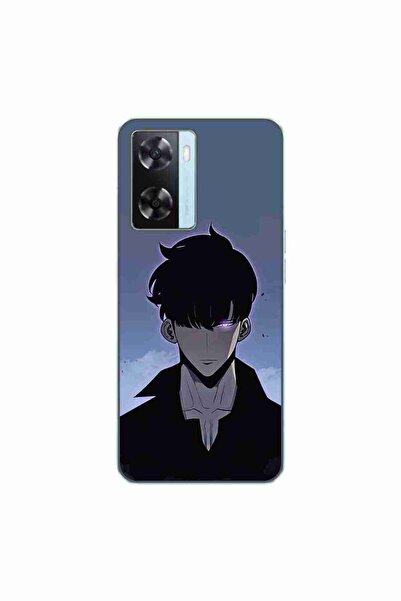 OEM Husa compatibila cu Oppo A57s Silicon Gel Tpu Model Solo Leveling Sung Ji...