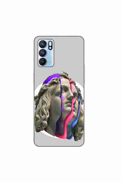 OEM Husa compatibila cu Oppo Reno6 5G Silicon Gel Tpu Model Neon Ruins