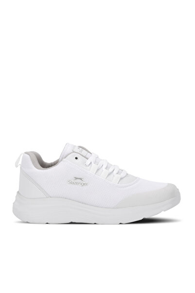 Slazenger Plank I Women's White Running & Walking Sports Shoes