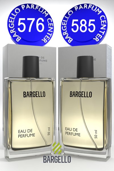 Bargello 576 Erkek Parfüm Woody 50 ML EDP + 585 Erkek Parfüm Floral 50 ML EDP