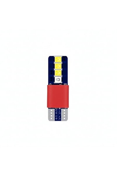 Xentech Light Set de 2 becuri LED T10 W5W bicolor (roșu și alb) 12V