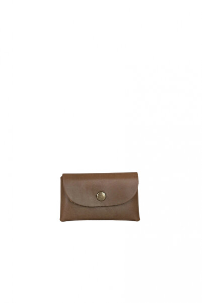 BUENO Yeşil İnc. Leather Card Holder