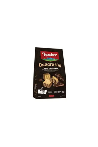 Loacker QUAD DARK CHOCOLATE 12X125G