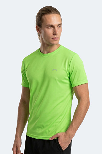 Slazenger تي شيرت HAUNTED I للرجال باللون الأخضر النيون