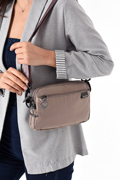 Sanmorris Women's Small Crossbody Shoulder Bag - Multi-Compartment Sports Cas...