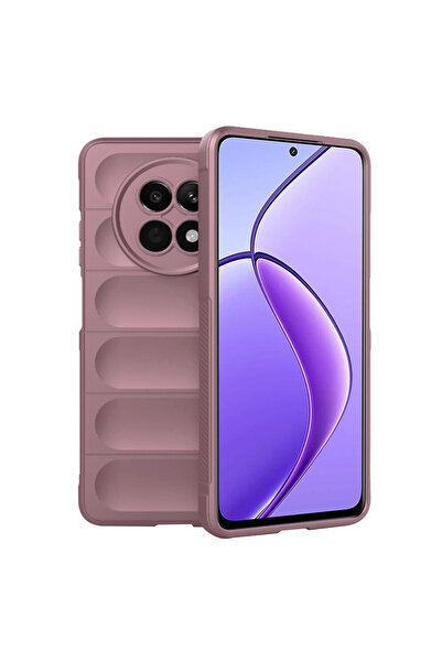 Techsuit Калъф за Realme 12x / Realme 12, Магически щит, удароустойчив, лилав