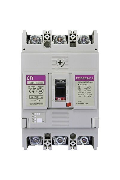 Eti Disjunctor auto eb2s 250/3lf 250A 3P 004671813