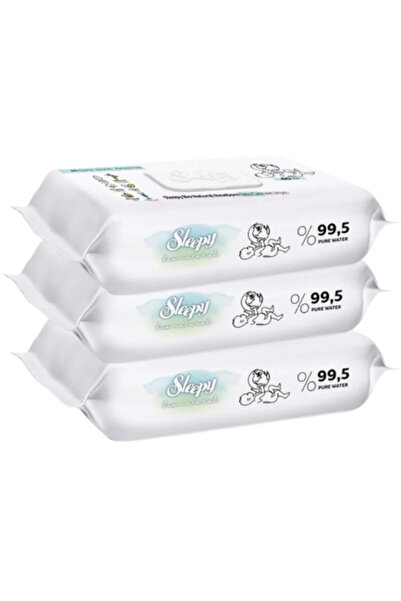 Sleepy Islak Havlu Mendil Bio Natural 40 Yaprak Yeni Doğan (3 Lü Pk) Plastik ...