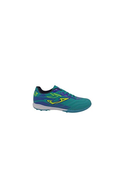 Zerhan Laliga 650 Men's Turquoise Yellow Astroturf Field Shoes