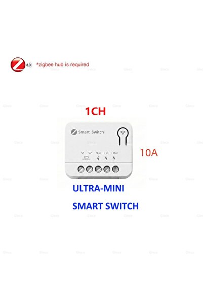 Choice3 1 قطعة مفتاح ذكي صغير DIY من نوع 1 بتقنية Zigbee 3.0، تحكم ثنائي الات...