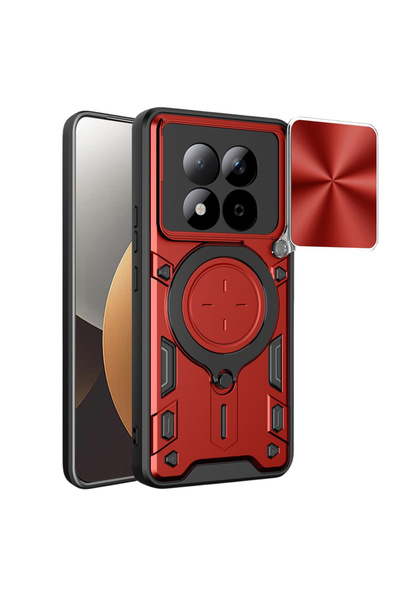 OEM Husa pentru Xiaomi Redmi Note 15 Pro 5G, Southern Sky, Protectie, rosu