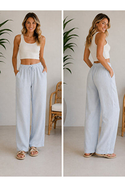 Lesy Keten Pantalon