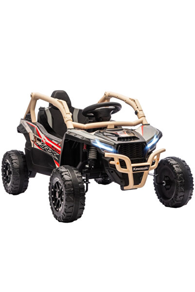 LeanToys Masinuta electrica pentru copii licentiat Kawasaki JS330, motor 2x10...