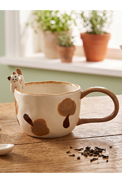 Bam 3D Cat Figured Ceramic Mug